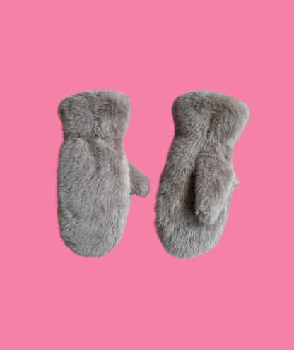 Plüschhandschuhe