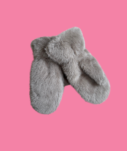 Plüschhandschuhe