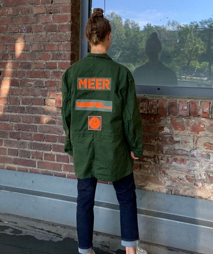 Overshirt / Jacke Khaki "Sharkfree"