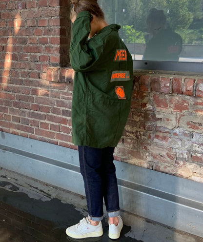 Overshirt / Jacke Khaki "Sharkfree"