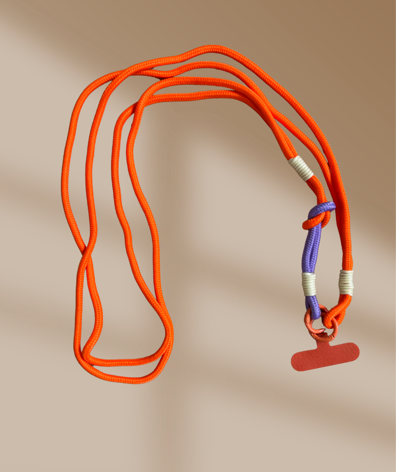 Handykette / Handyband Orange