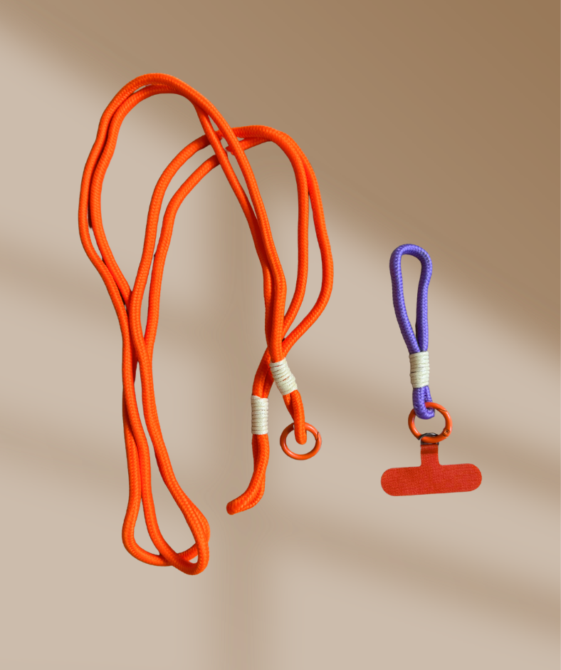 Handykette / Handyband Orange