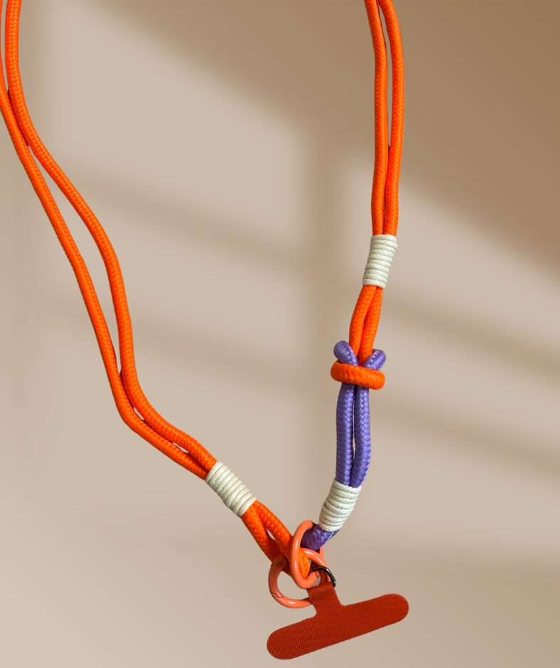 Handykette / Handyband Orange