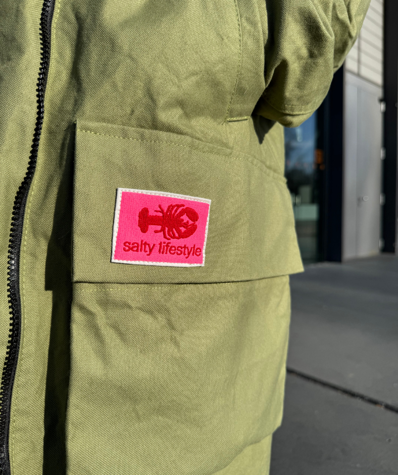 Parka Grün "salty lifesytle"