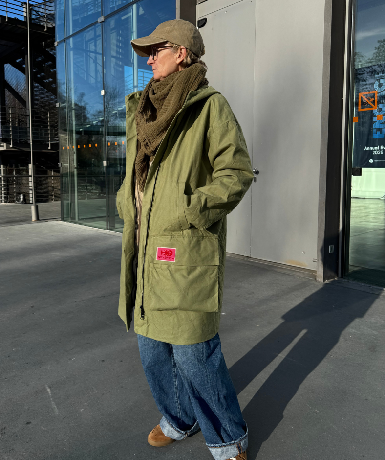 Parka Grün "salty lifesytle"