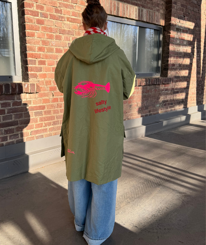 Parka Grün "salty lifesytle"