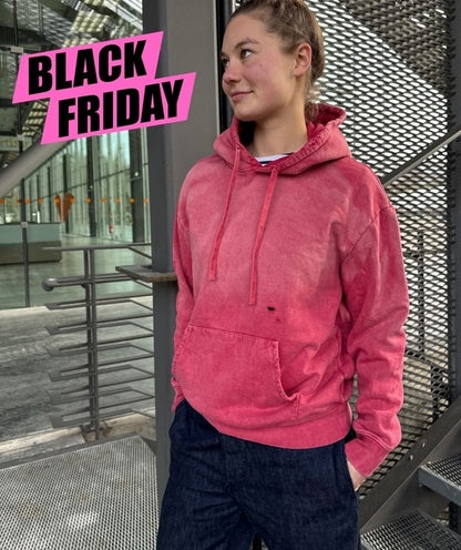 Hoodie Rot "Vintage Style“