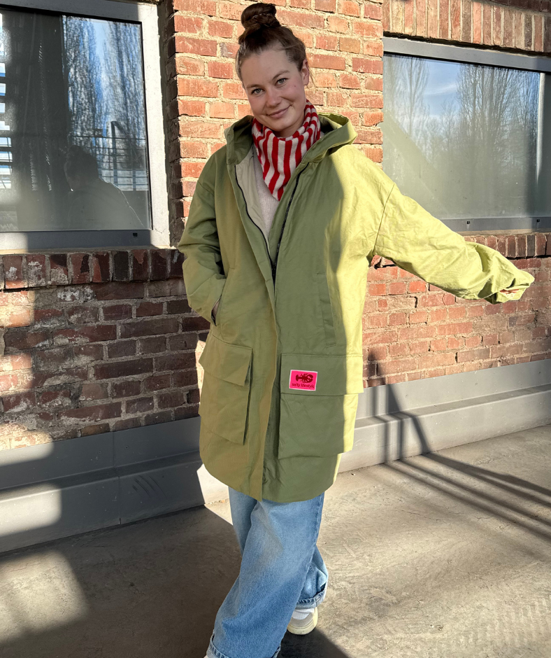 Parka Grün "salty lifesytle"