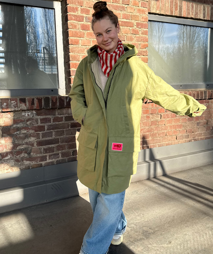 Parka Grün "salty lifesytle"