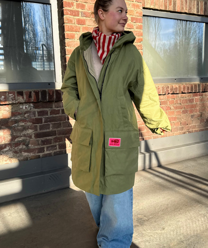 Parka Grün "salty lifesytle"
