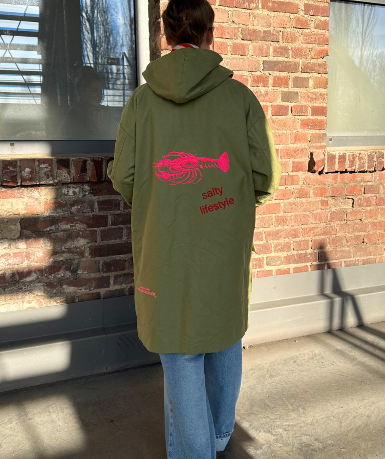 Parka Grün "salty lifesytle"