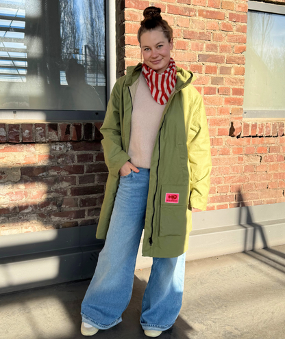 Parka Grün "salty lifesytle"