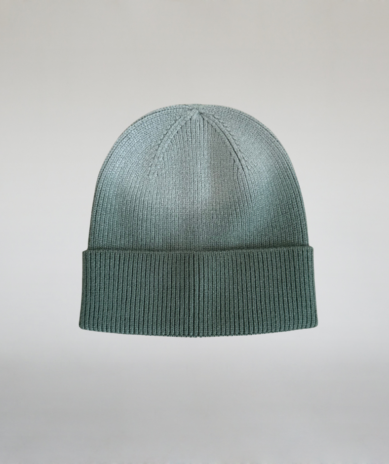 Mütze dip dye grün "Sea Sand Salt"
