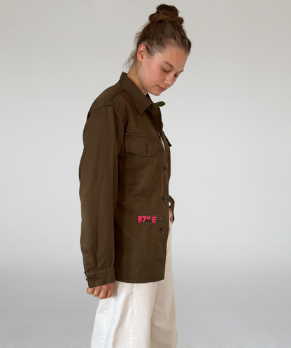 Overshirt braun "ahoi"
