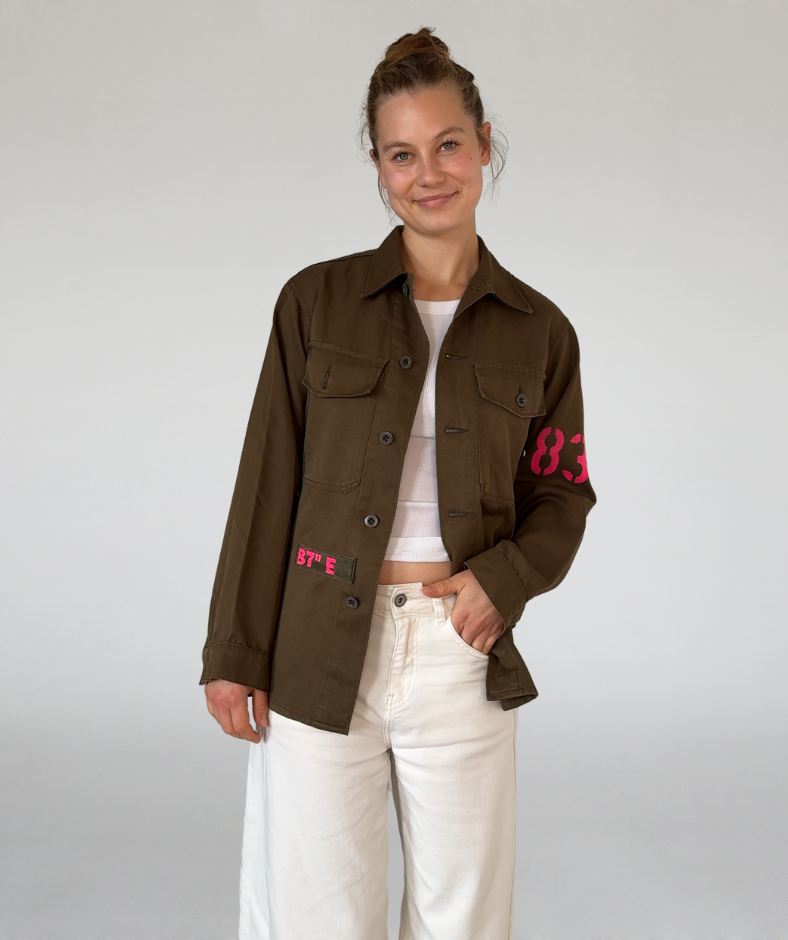 Overshirt braun "ahoi"