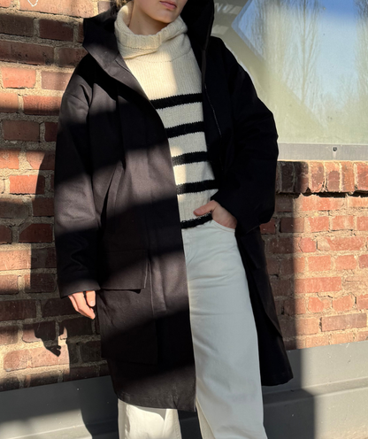 Parka Schwarz "uni"