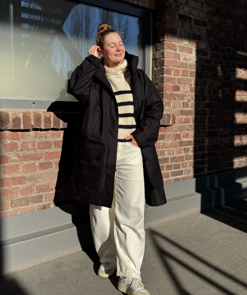 Parka Schwarz "uni"