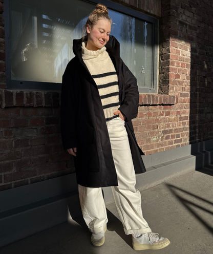 Parka Schwarz "uni"