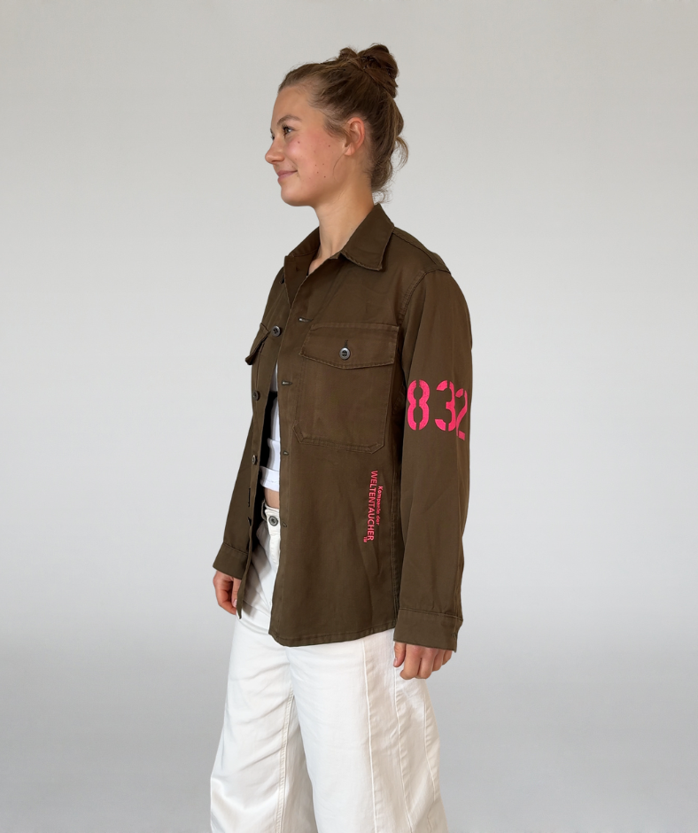 Overshirt braun "ahoi"