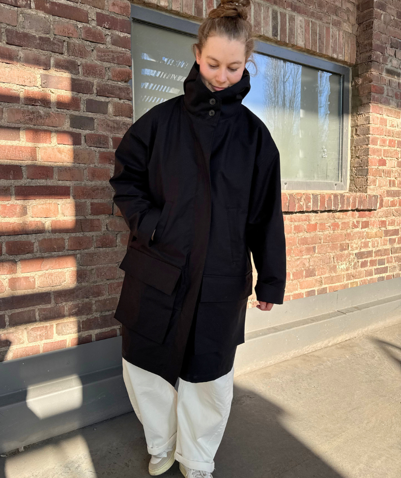 Parka Schwarz "uni"