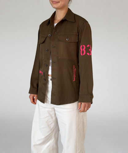Overshirt braun "ahoi"