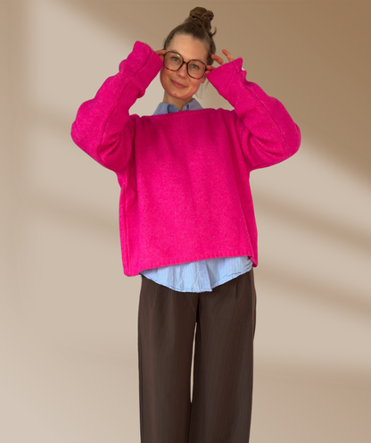 Strickpullover "Pink"