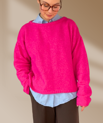 Strickpullover "Pink"