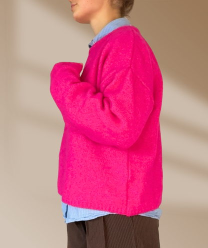 Strickpullover "Pink"