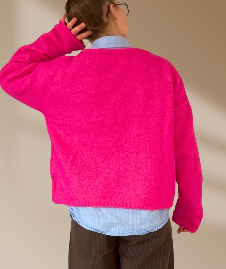 Strickpullover "Pink"