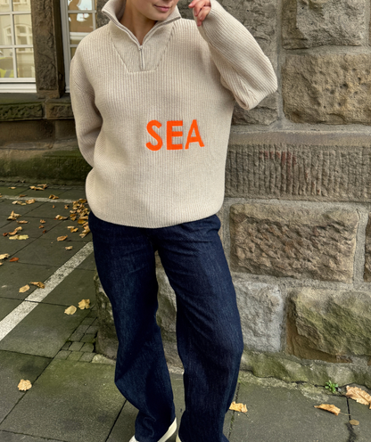 Troyer Beige "SEA Orange"