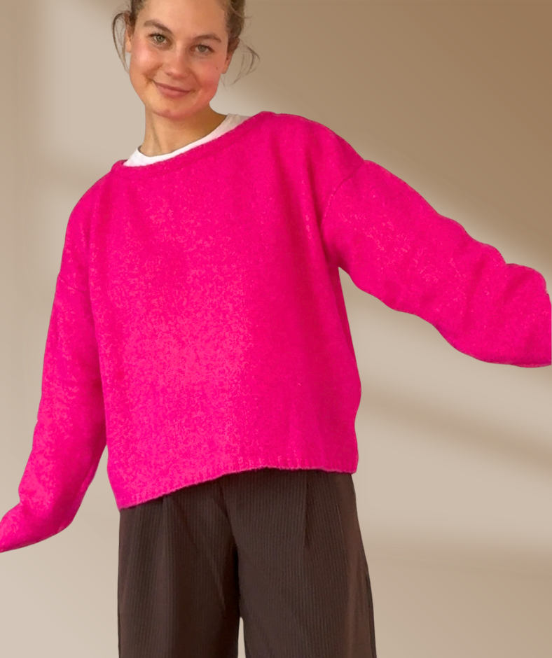 Strickpullover "Pink"