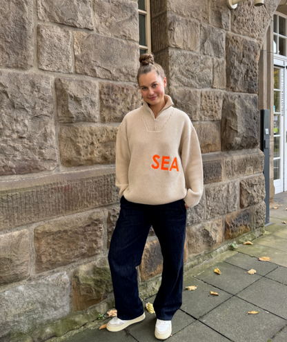 Troyer Beige "SEA Orange"