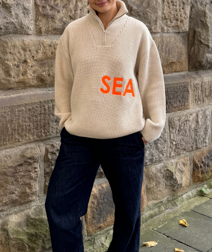Troyer Beige "SEA Orange"