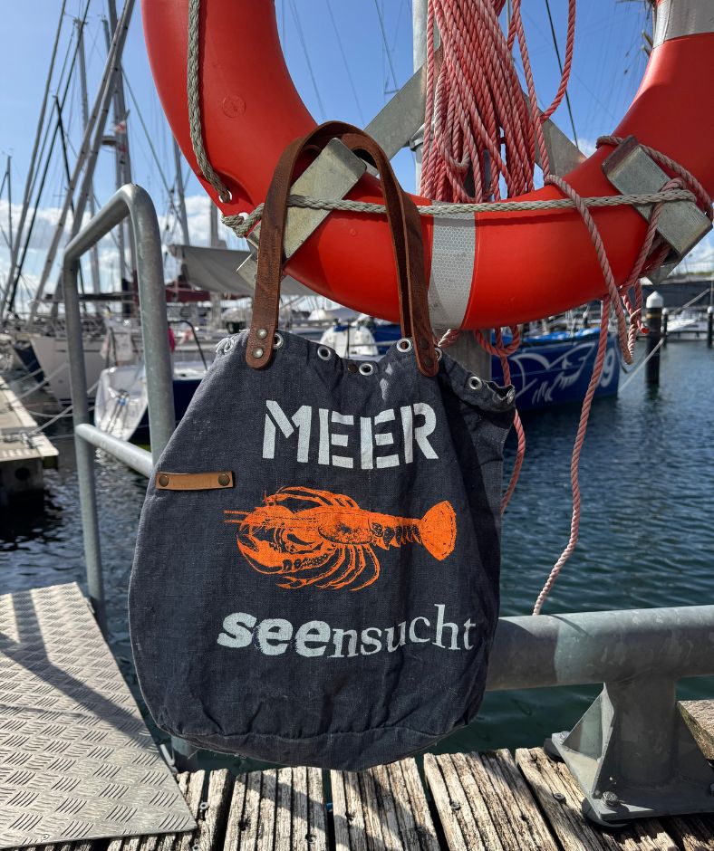 Shopper blau "Fisch"