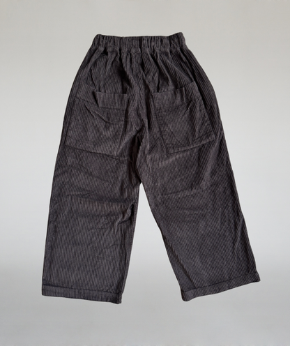 Cordhose big pockets schokobraun