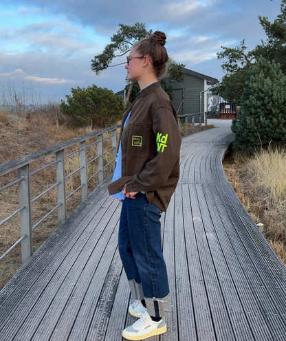Overshirt Braun "SEEGANG"