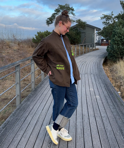 Overshirt Braun "SEEGANG"