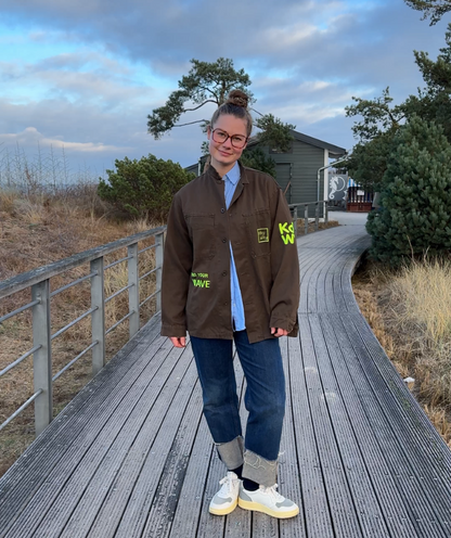 Overshirt Braun "SEEGANG"