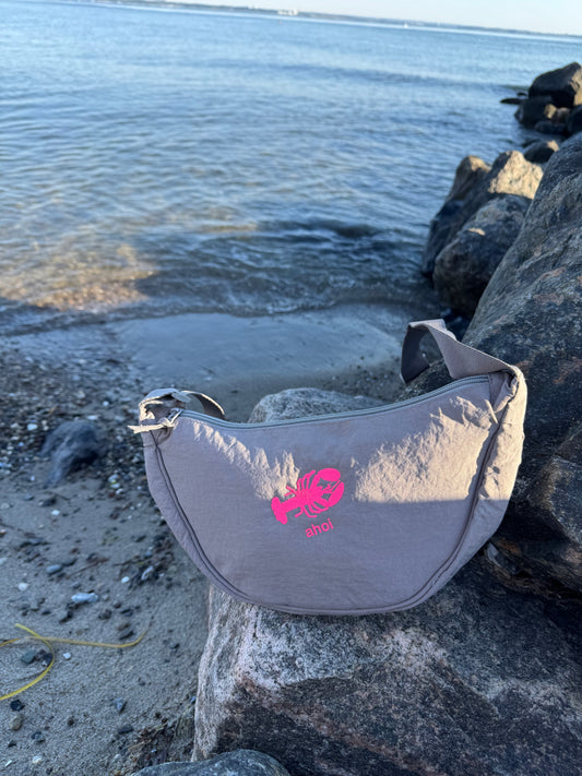 Crossbodybag grau „ahoi“