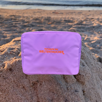 Kulturtasche / Beautycase Lilac  "fresh catch"