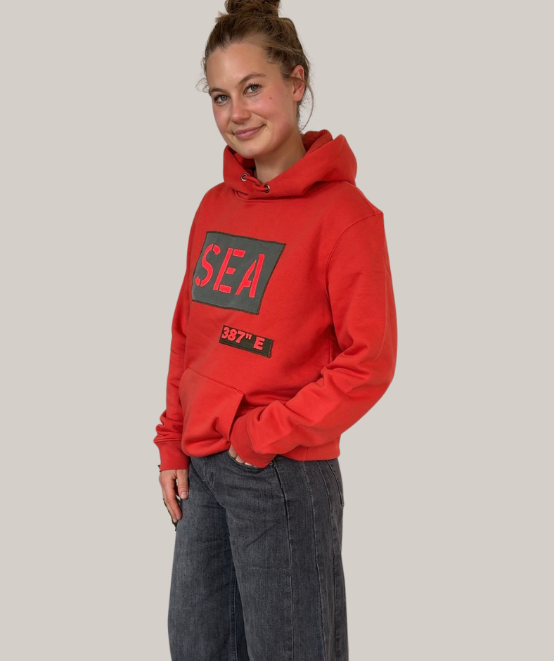 Hoodie paprika  "SEA“