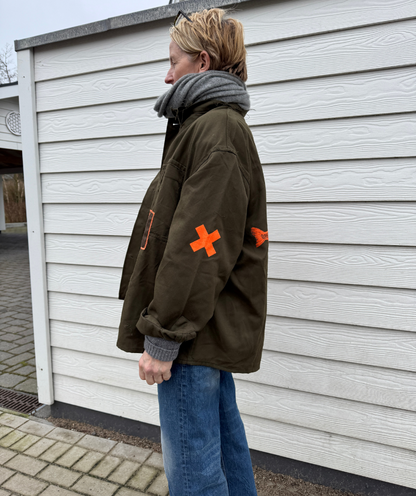 Overshirt Braun "SEA CLUB"
