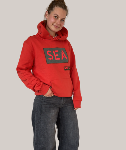 Hoodie paprika  "SEA“