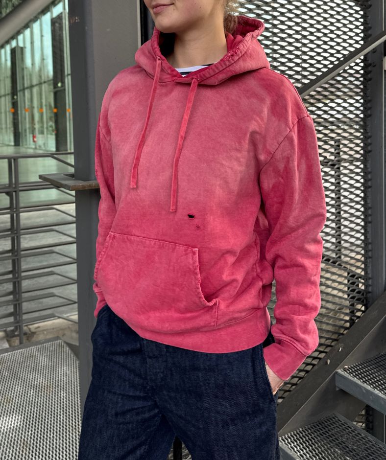 Hoodie Rot "Vintage Style“