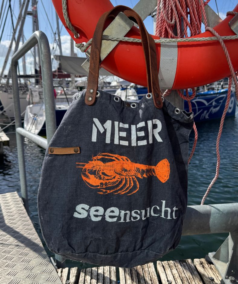 Shopper blau "Fisch"