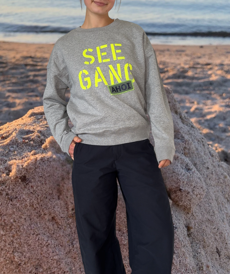 Sweatshirt grau "SEEGANG"