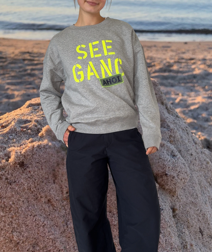 Sweatshirt grau "SEEGANG"