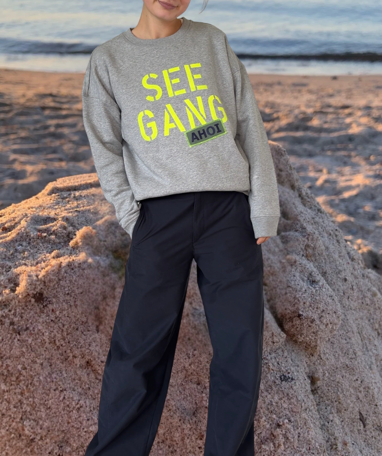 Sweatshirt grau "SEEGANG"
