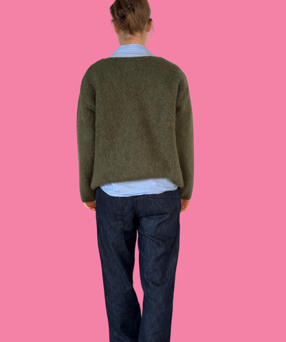 Strickpullover "Khaki"