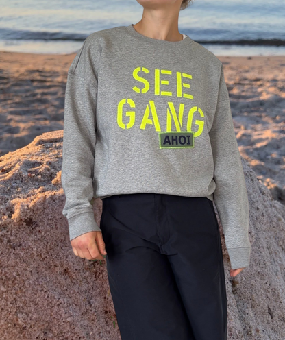 Sweatshirt grau "SEEGANG"